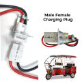 1 Pair Heavy Duty Electric Vehicle Male Female Charging Socket EV Cable Connector for E Rickshaw, Electric Vehicle, Electric Bike etc.. 