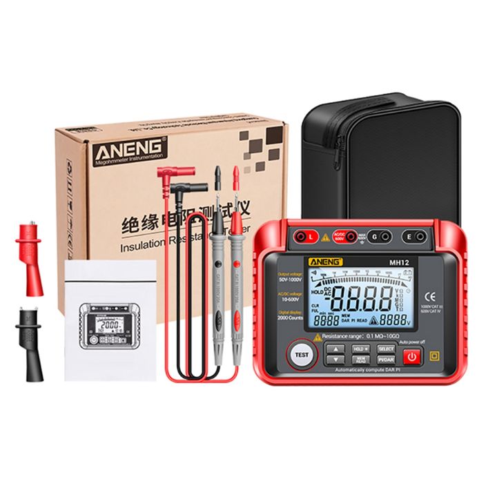 Insulation%20Ohm%20Tester%20Resistance%20Grounding%20MH12%20Digital%20Meter%20AC%20Tester%20-%20Image%203