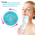 Sutuiying 3 in 1 Electric Facial Cleansing Brush Silicone Rotating Face Hot Selling cleanser Brush Deep Cleaning brush Waterproof Facial Massager. 