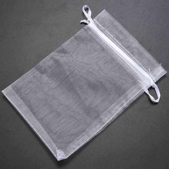 ARELENE%20150%20Pieces%204%20By%206%20Inch%20Organza%20Gift%20Bags%20Drawstring%20Jewelry%20Pouches%20Wedding%20Favor%20Bags%20(White)%20-%20Image%205