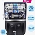 Kent NEW GRAND PLUS Bold & Black 9 Ltr Ro+double Uv+ Uf+Tds. 