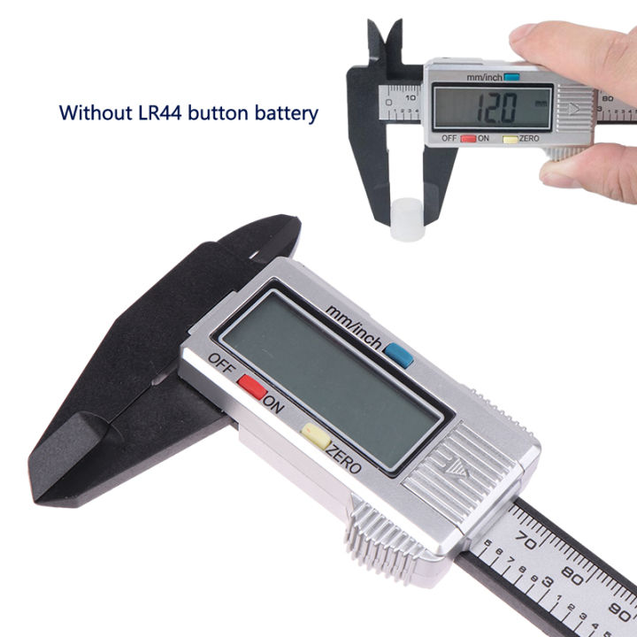 Micrometer Ruller 【2025 Version】 Dial Carbon Fiber Digital Electronic 150mm Tool ...