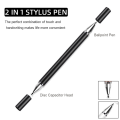 2 In 1 Stylus Pen for Mobile Phone Tablet Drawing Pen Capacitive Pencil Universal Touch Screen Pen for Pad Iphone Android Xiaomi. 