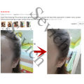 Water Proof hair line powder in hair color Edge control Hair Line Shadow Makeup Hair Concealer Root Cover Up Unisex Instantly. 