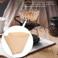 100Pcs Coffee Filters Disposable Cone Paper Coffee Filter 4-6 Cup. 