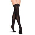 School or Uniform Thigh High Stocking Length Black Socks For Girls (Pack Of 3). 