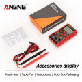 【Best Lrice】MAXRIENY Digital Multimeter Dual Mode Voltage Non-contact DC AC Current Live Wire Meter With LCD Display LED Indicator. 