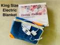 Electric King Size Heated Blanket Safety Double Control 220V. 