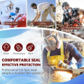 1 Set Full Respirator Nuclear Mask with Filters Protection Dust Mask for Painting Protection. 