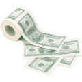 CGearuppt Money Toilet Paper Rolls Bathroom Tissue Novelty 100 Dollar Bills Currency Toilet Tissue Paper - Pack of 4. 