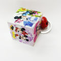 Premium Quality 3X3 Cute Cartoon Cube Key Chain. 