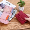 Female Wallet 2022 Women Wallet Short Change Purse Handbag For Coins Cards Cash Leather Coin Pocket Cartera Mujer. 