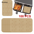 Wenefang Air Fryer Baking Paper Non-Stick Liner Mat Cheesecake Kitchen Baking Tools Disposable Baking Tray for Ninja Foodi Microwave BBQ. 