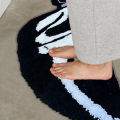 Cosme Bed Front Rug Scary Horror Blade Shape Door Welcome Floor Mat. 