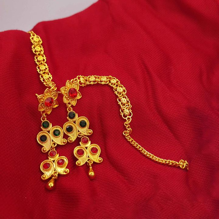 Traditional%20Limbu%20Push%20Back%20Yarling%20Jhumka%20Earrings%20for%20Women%20-%20Image%202