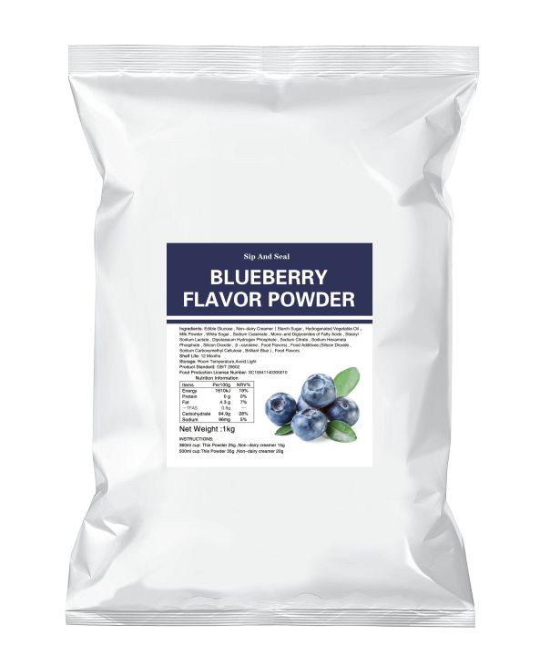 Sip And Seal Blueberry Flavor Powder 1Kg