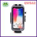 QWSAZ Seafrogs For iPhone X Waterproof Housing Professional Diving Underwater Photography Cellphone 60M Phone Camera Accessories Case MNBVC. 