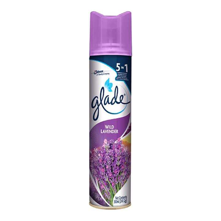 Glade Wild Lavender Air Freshener 300Ml | Room Freshener Spray