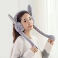 Winter Plush Bunny Earmuff Ear Warmer Rabbit Design Earmuff For Women. 
