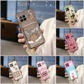 TPU Full wrap Phone Case For TCL T-Mobile Revvl7 Pro/T Phone 2Pro 5G Anti-dust Cartoon Cover Cute Card bag Card sleeve. 