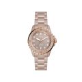 Fossil Salted Caramel Color Ceramic Business Watch For Women - CE1111. 