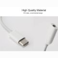 USB-C type c to aux audio 3.5mm Cable Adapter Headphone Jack. 