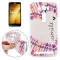Phone Case Ultrathin Words Hang Over the Sea Pattern Soft TPU Protective Cover Case for Asus Zenfone 2 Laser / ZE500KL 5.0inch. 
