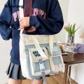 Wenefang transparent bag School Bags For Teenage Girls Kawaii Shoulder Bag Women Handbags and Purses Multipockets Transparent Itabag New Crossbody Bags. 