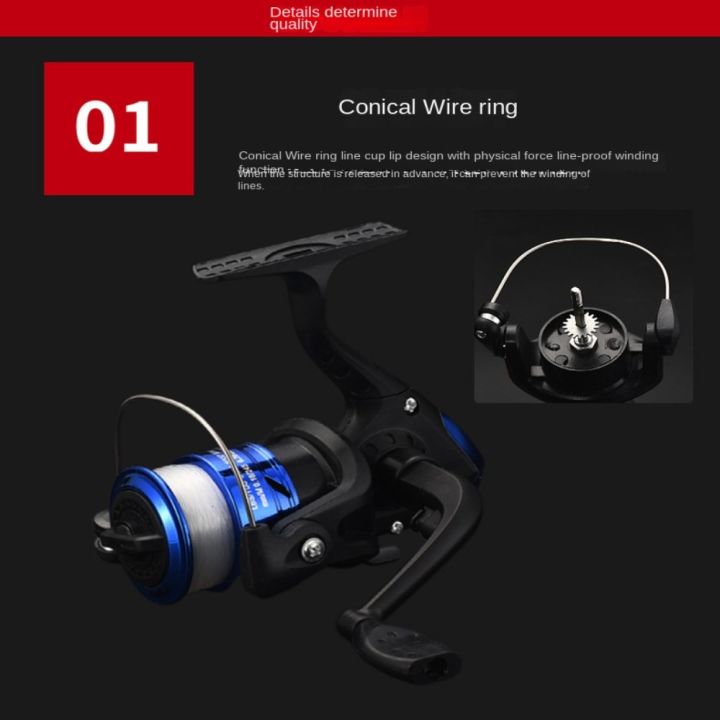 New%20Angling%20Supplies%20Baitcasting%20Reels%20With%2060m%20Fishing%20Line%20Gear%20Ratio%205.2:1%20Fishing%20Reel%20High%20Speed%20Drag%20Fish%20Wheels%20Portable%20-%20Image%203