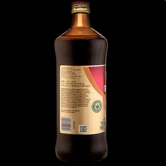 Ashokarishta%20-%20100%25%20Natural%20&%20Pure%20Ayurvedic%20Supplements%20For%20Support%20Female%20Health%20With%20A%20Powerful%20Blend%20Of%20Natural%20Ingredients%20-%20450ml%20by%20Dabur%20-%20Image%203