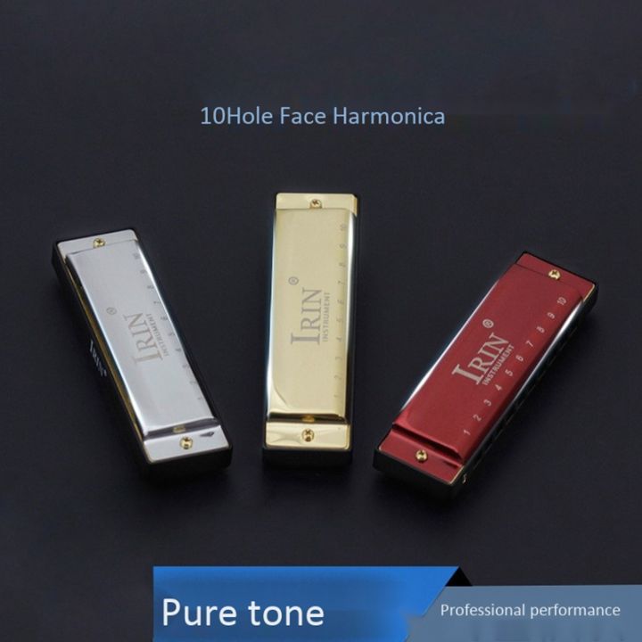 SRIWEN%2010%20Holes%2020%20Tone%20G%20Key%20Harmonica%20Blues%20Musical%20Instrument%20Diatonic%20Harp%20with%20Storage%20Box%20Red%20-%20Image%209