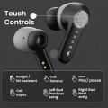 Boult Audio Y1 Z20 Truly Wireless Bluetooth Ear buds with 51 Hours Playtime, Zen™ Clear Calling ENC Mic, Made in India, Low Latency Gaming, Rich Bass Drivers, IPX5, TWS earbuds bluetooth wireless (Black). 