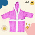 100% Cotton, Bathrobe for Kids. 