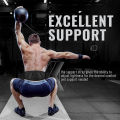 VALEO EVA Weight Lifting Belt, Comfortable Lumbar & Back Support, Auto Locking Weight Belt To Keep Body In Proper Shape, Gym Belt For Squats, Deadlift, Cross Training & Powerlifting. 