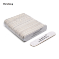 Wenefang 100/50/20Pcs/Lot MINI Wooden Nail Files Sanding Grinding Fashion Polishing Buffer Strips Manicure Care Tools 180/240 Grit. 