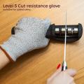 Kitchen Knife Sharpening Tool Helps Repair, Restore And Polish Blades | 3 Level Kitchen Knife Sharpening Tool. 
