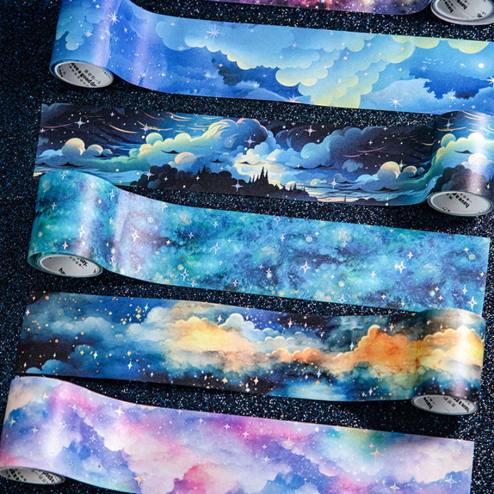 DIY%20Theme%20Starry%20Night%20Dream%20Bag%20/%20Roll%20MrPaper2Style3%20Original%20Tape%20Decoration%20Tape%20Phone%20Case%20Photo%20Frame%20-%20Image%203