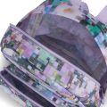 Jansport Half Pint Purple Floral Backpack for Unisex. 