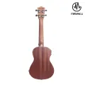 Manaslu Danfe 24 Inch Concert EQ Ukulele With Bag. 