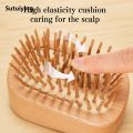 Sutuiying 1pc Mini Combs Bamboo Air Cushion Nature Massage Comb Anti-Static Bargain price Detangle Brush Air Cushion Styling Tools for Women Men. 
