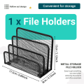 SptrryDesk Mail Organizer Small File Holders Letter Organizer Document/Filing/Folders/Paper Organizer for Desktop. 