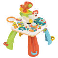 Multifunctional Baby Activity Play Desk for Early Education with Plastic Puzzle Game with Lighting and Music (HE0518). 