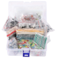 1818PCS DIY Electronics Components Kit Assortment Resistors PCB Potentiometer Resistanc. 