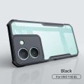 Vivo Y36 4G/5G / Y27s / Vivo Y78 (China) (All Same Size) Clear Transparent With Bumper  Cover /Case | Non Yellowing. 