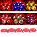 50Pcs/Set Colorful Tealight Candles, Lightweight For Diwali, Christmas, And Any Decoration. 
