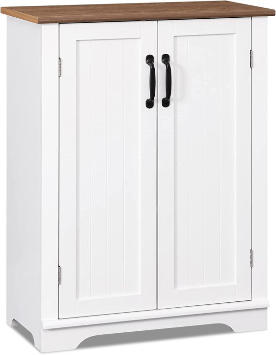 KamaKhya%20Decor%20Bathroom%20Storage%20Cabinet,%20Wooden%20Floor%20Storage%20Cabinet,%20for%20Living%20Room,%20Entryway,%20Space%20Saving,%20White%20-%20Image%204