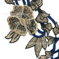 Chuanghao Embroidered Collar Flower Water-Soluble Embroidery Patch for Middle-Aged and Elderly, Bulk Discount. 