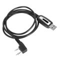 2 Pins Plug USB Programming Cable for Walkie Talkie UV-5R Walkie Talkie Accessories. 