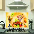 Vegetable Anti-Oil Stickers For Kitchen Pvc Printed For Kitchen Wall Rooms Practical Stickers Home Decor. 