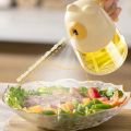 Convenient 300ML Press Type Glass Sealed Automatic Oil Spray Bottle Food Grade Glass Bottle Cooking Oil Bottle Household. 